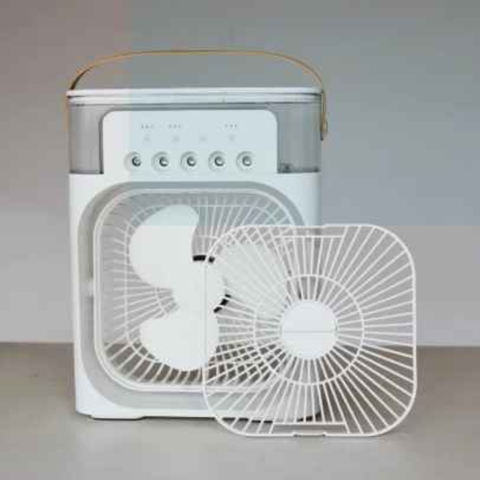 Mini Air Cooler Fan - Air Conditioner With Water and Ice Compartment